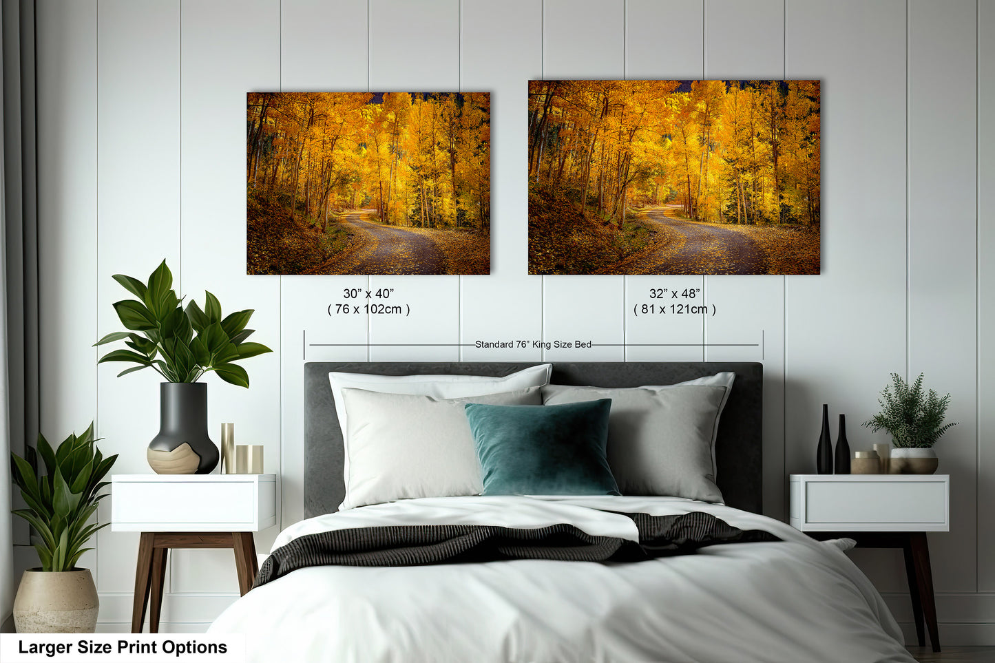 Colorado Aspens, Curvy road, autumn color, Little Cimarron Valley, Rocky Mountains, golden leaves, Photography wall art