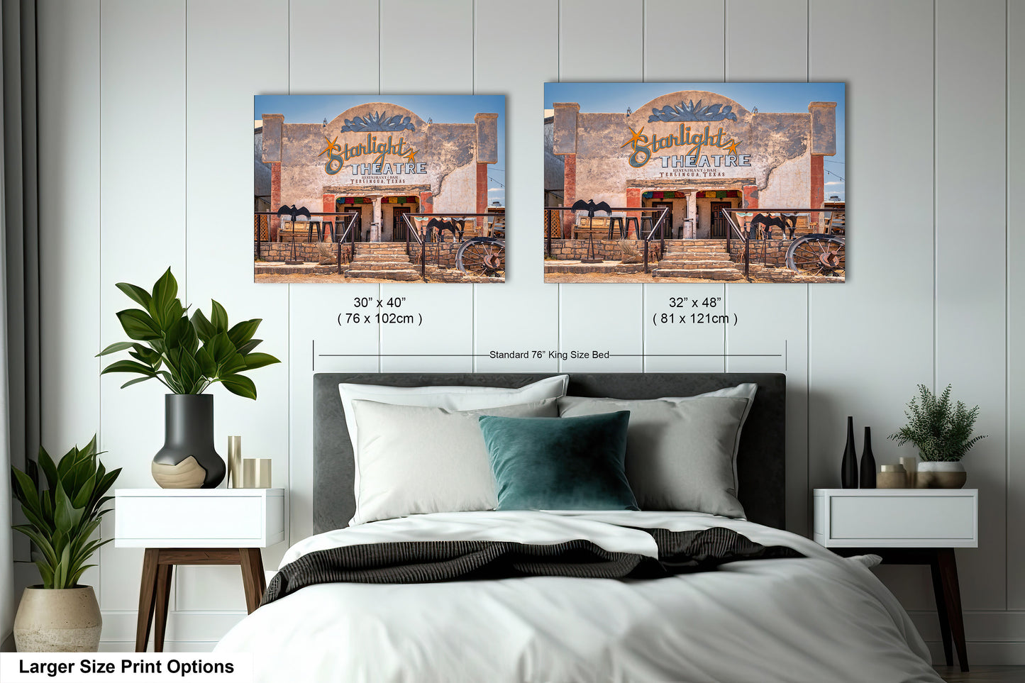 Starlight Theater Terlingua Texas Photo Print: West Texas Ghost Town, Historic Desert Movie Theater Photo on Premium Paper, Canvas or Metal
