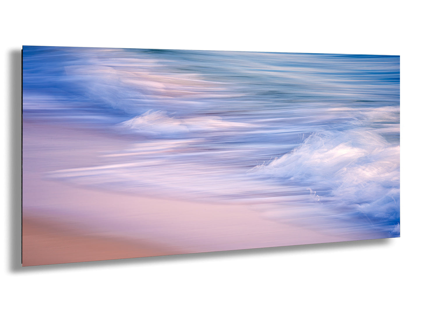 Beach Abstract Art - Waves Rolling onto Sebastian Florida Shore