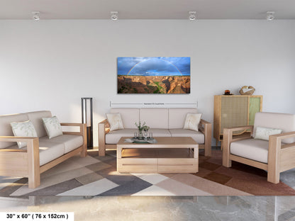 Canyon de Chelly Rainbow Art Print - Navajo Nation Arizona Landscape