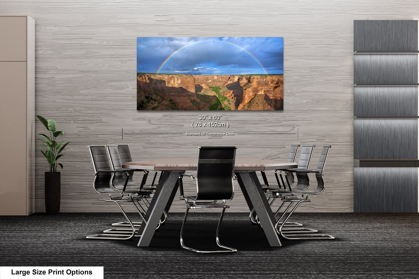 Canyon de Chelly Rainbow Art Print - Navajo Nation Arizona Landscape