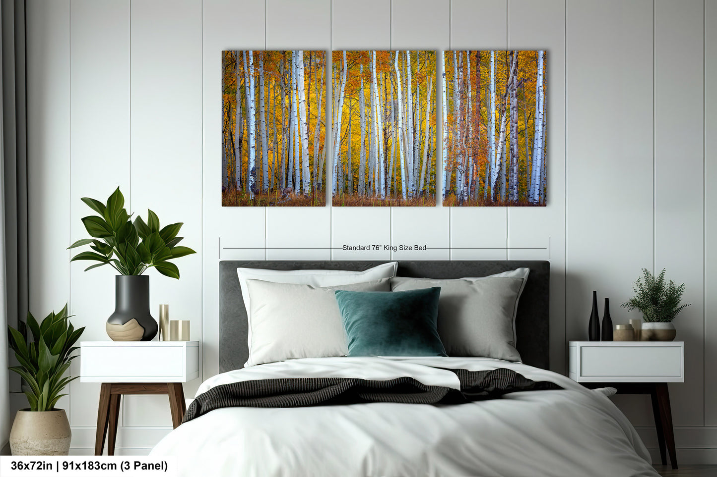 Autumn Aspens in Crested Butte Colorado  Scenic Fall Landscape Print