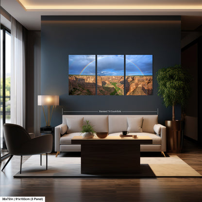 Canyon de Chelly Rainbow Art Print - Navajo Nation Arizona Landscape