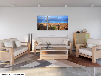 Canyon de Chelly Rainbow Art Print - Navajo Nation Arizona Landscape