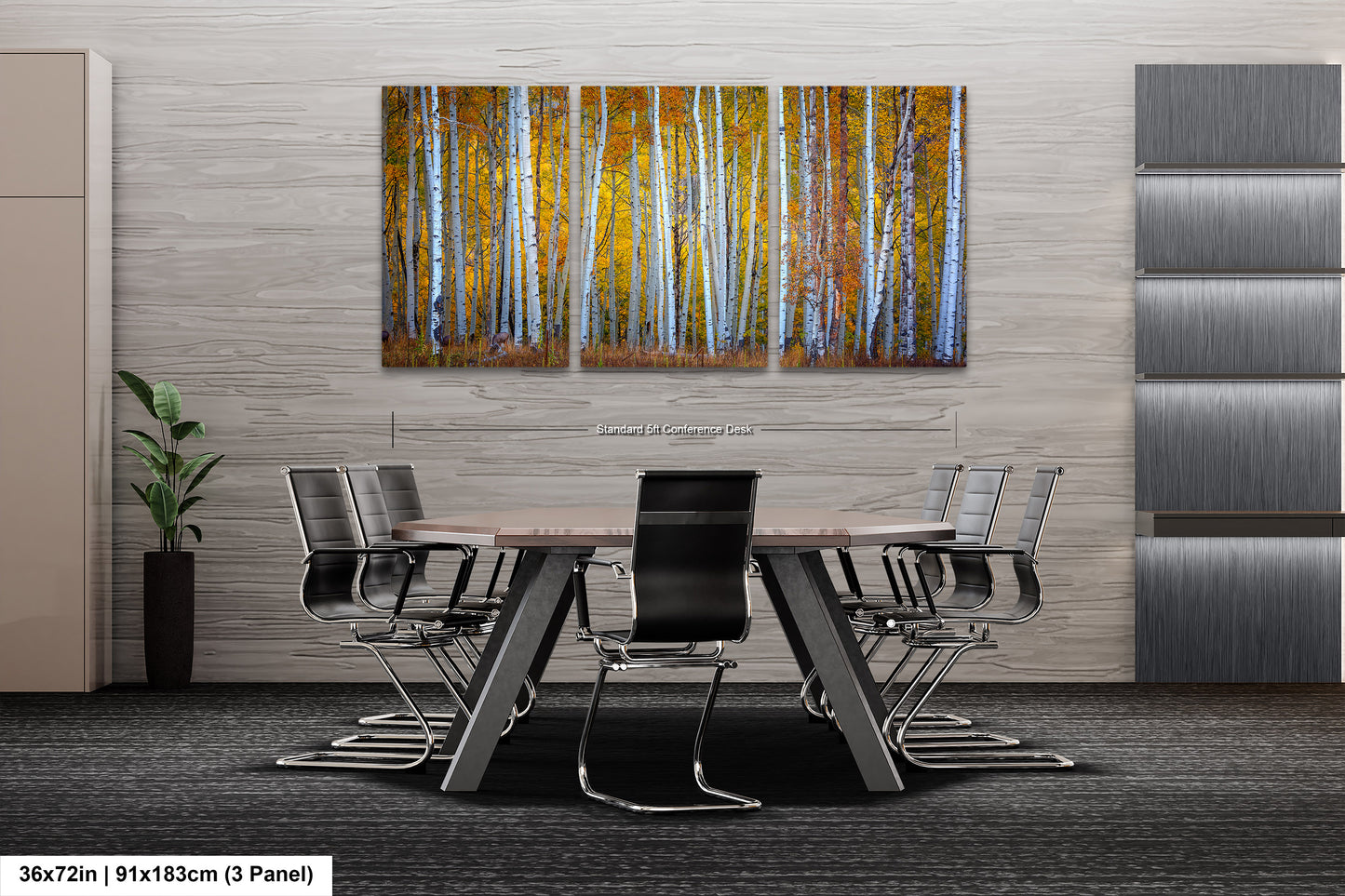 Autumn Aspens in Crested Butte Colorado  Scenic Fall Landscape Print