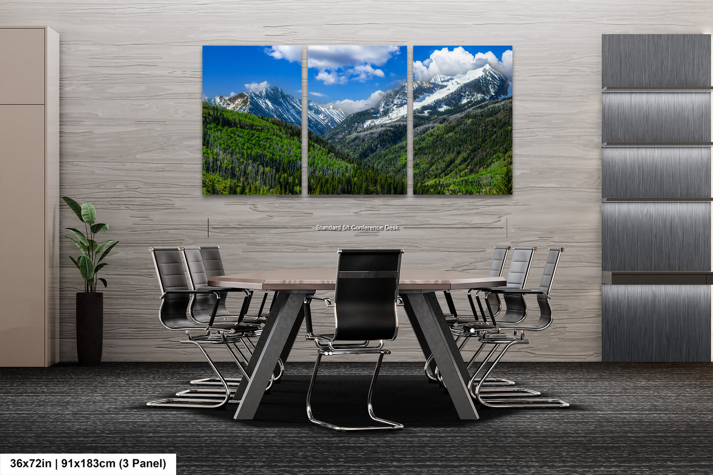 Colorado canvas print in springtime, Rocky mountains in spring, Colorado mountain art, printable wall art, Aspen Colorado