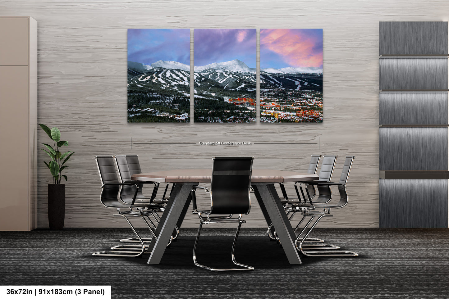 Breckenridge Colorado winter landscape, Breckenridge art, ski runs, Colorado wall art, Breckenridge, Colorado winter picture