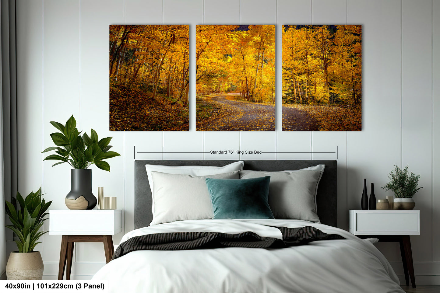 Colorado Aspens, Curvy road, autumn color, Little Cimarron Valley, Rocky Mountains, golden leaves, Photography wall art