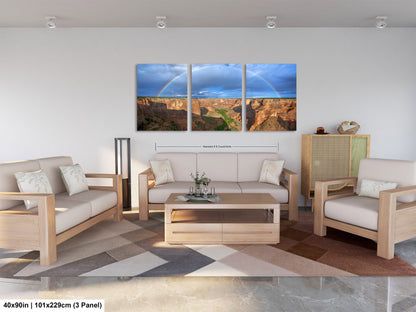 Canyon de Chelly Rainbow Art Print - Navajo Nation Arizona Landscape
