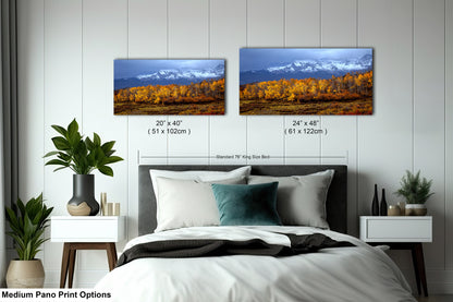 Colorado Mountains in Autumn, Aspens, Dallas Divide, Ridgway, Telluride, Photography wall art