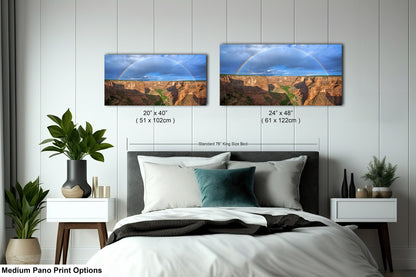 Canyon de Chelly Rainbow Art Print - Navajo Nation Arizona Landscape