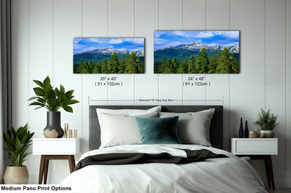 Rocky Mountain National Park, Longs Peak landscape picture, Colorado wall art, large framed art work, Estes Park, national park canvas