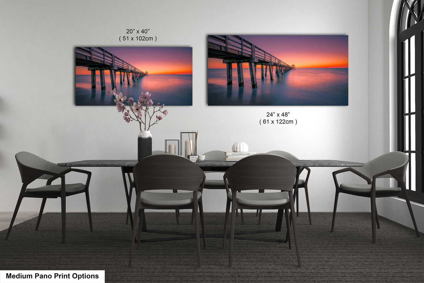 Naples Pier Sunset Art Print - Florida Gulf Coast Photography