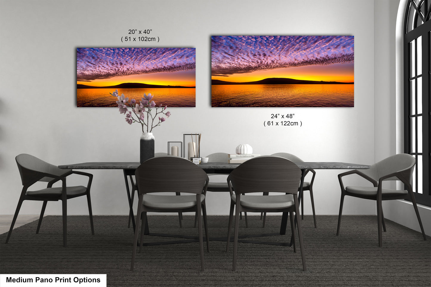 Golden Sunrise Canvas Print, Galapagos Islands, Landscape Image, Photo Art, Canvas Print, Canvas Wall Art, Galapagos Photography