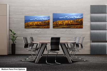 Colorado Mountains in Autumn, Aspens, Dallas Divide, Ridgway, Telluride, Photography wall art