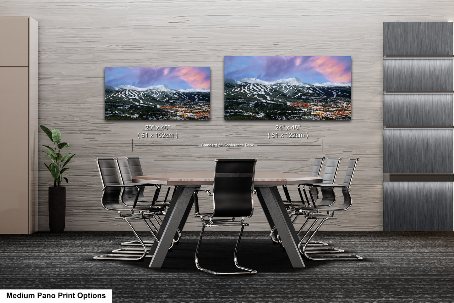 Breckenridge Colorado winter landscape, Breckenridge art, ski runs, Colorado wall art, Breckenridge, Colorado winter picture