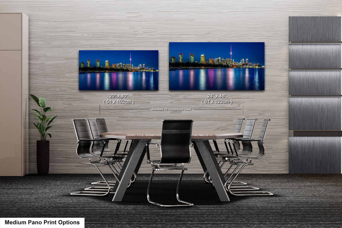 Toronto Skyline at Night on Canvas, Skyline, Photo Art, Canvas Print, Home Decor, Canvas Wall Art, Cityscape, Skyline Photography