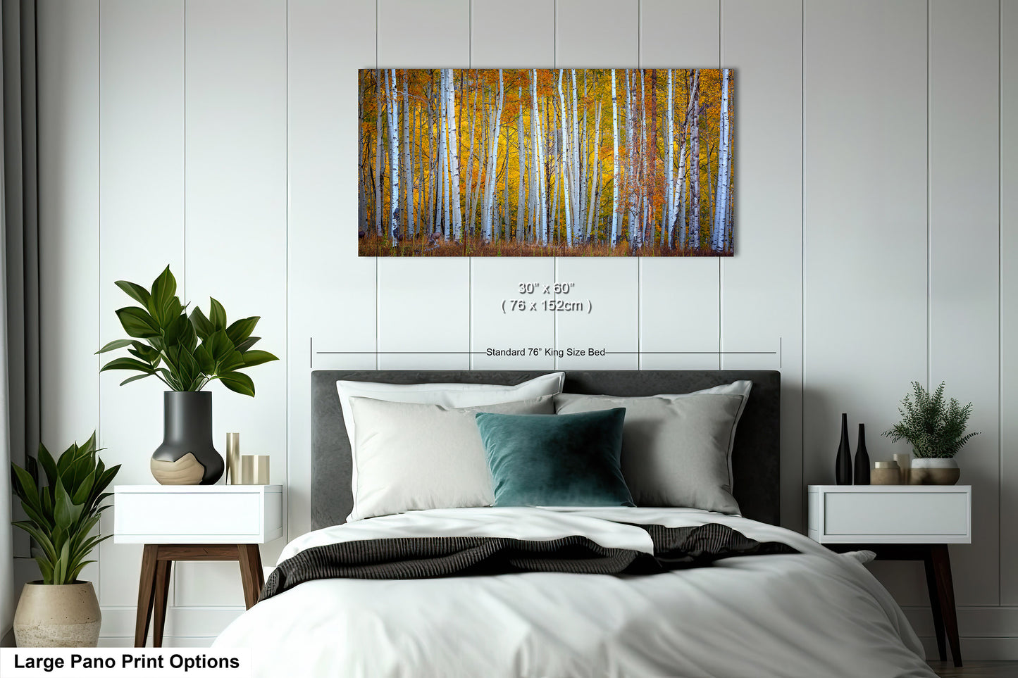 Autumn Aspens in Crested Butte Colorado  Scenic Fall Landscape Print