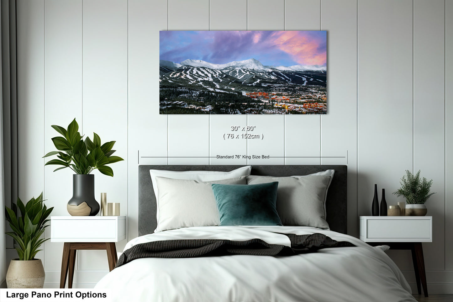 Breckenridge Colorado winter landscape, Breckenridge art, ski runs, Colorado wall art, Breckenridge, Colorado winter picture