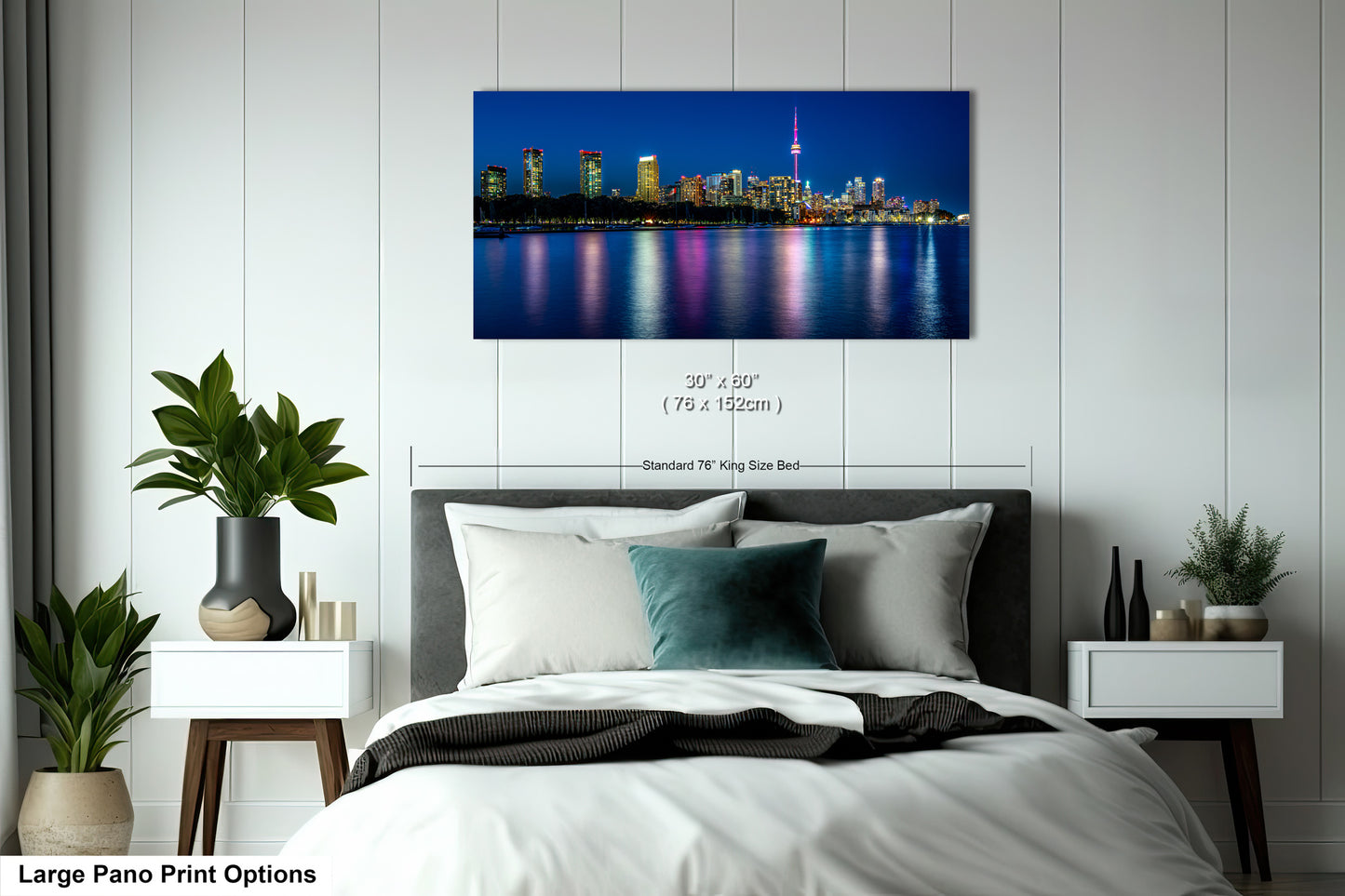 Toronto Skyline at Night on Canvas, Skyline, Photo Art, Canvas Print, Home Decor, Canvas Wall Art, Cityscape, Skyline Photography
