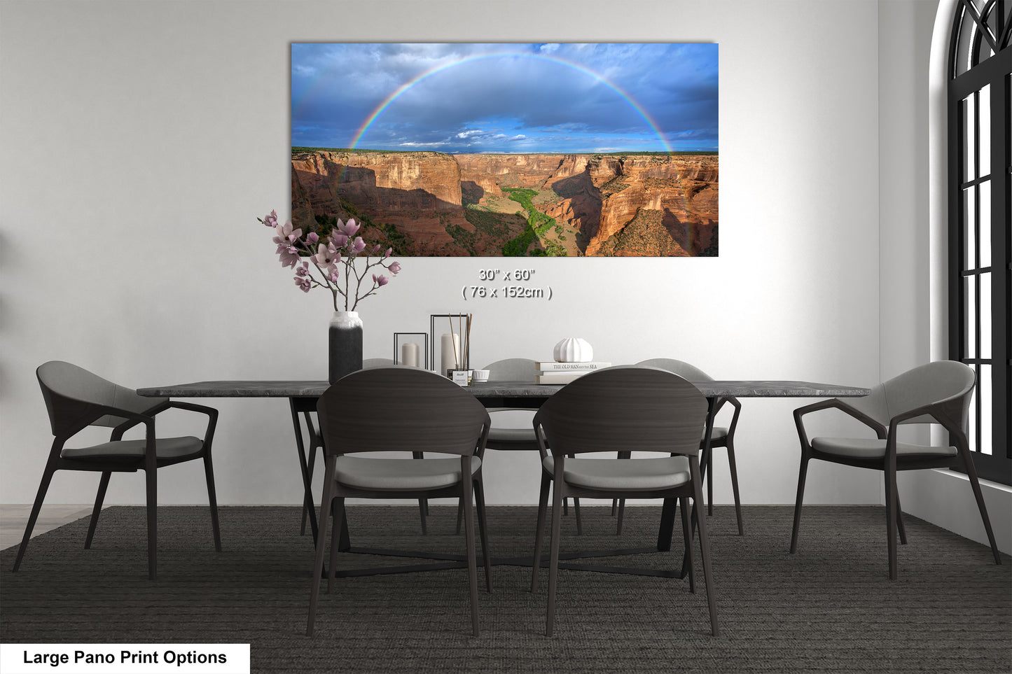 Canyon de Chelly Rainbow Art Print - Navajo Nation Arizona Landscape