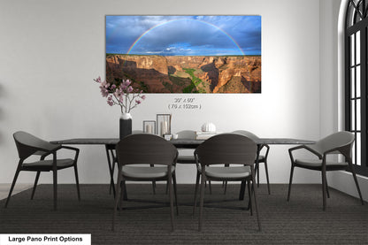 Canyon de Chelly Rainbow Art Print - Navajo Nation Arizona Landscape