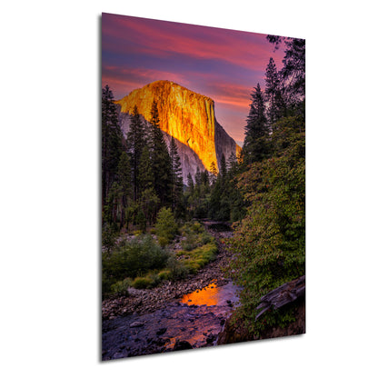El Capitan by Night, , Yosemite National Park, California