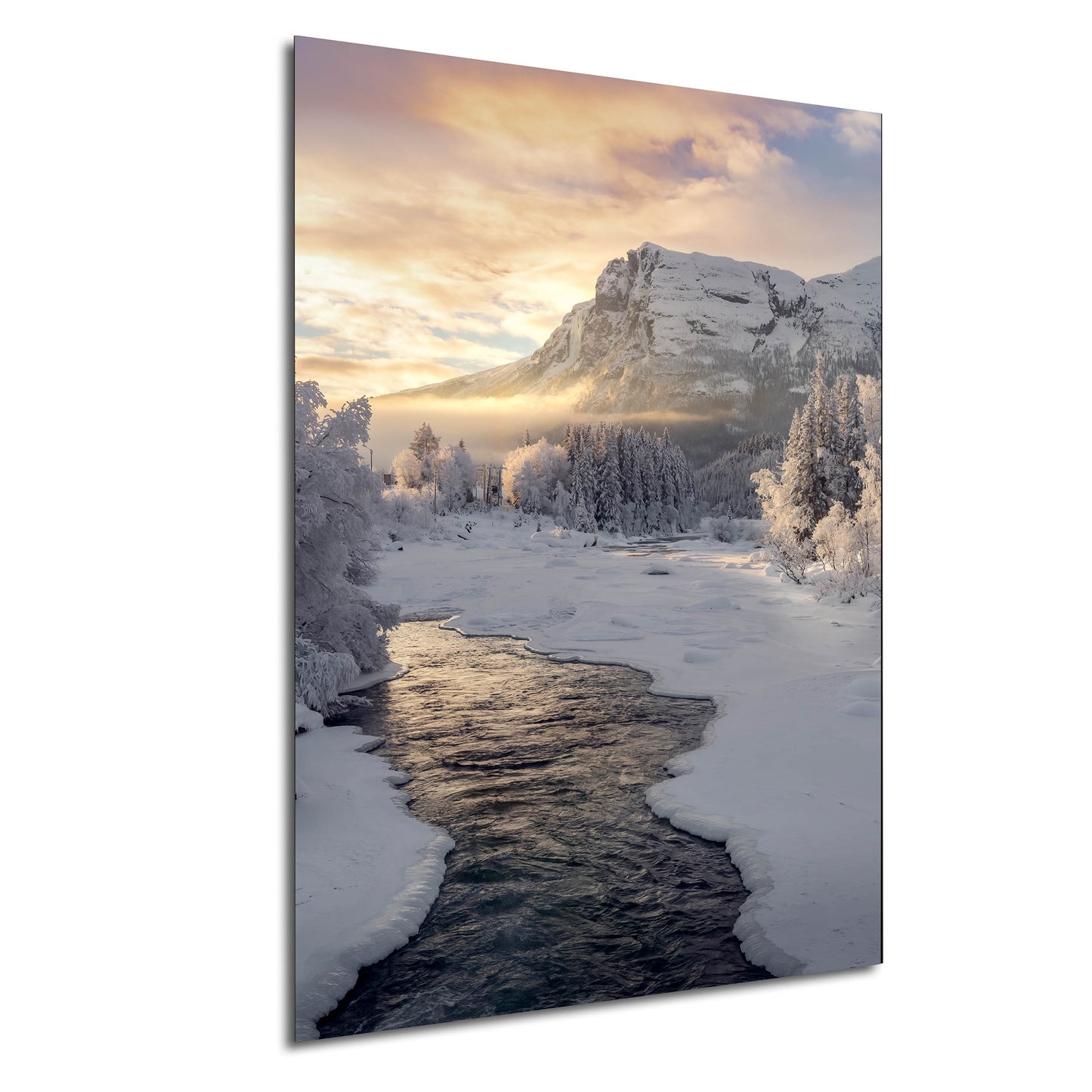 Mountains Landscape Wall Art Winter Mountain Photo Prints Landscape Mountain Wall Decor Home or Office