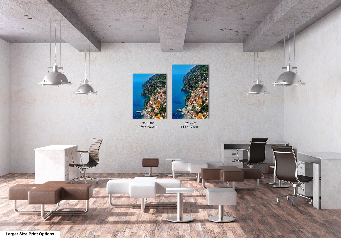 Positano Italy Canvas Print, Italy Photography, Amalfi Coast Photo, Photo Art, Positano Photography, Vertical Wall Art