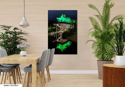 Tulsa Art Print, Tulsa Gathering Place, Tulsa Photo, Tulsa Art, Tulsa Wall Decor, Tulsa Oklahoma Art, Tulsa Print, Tulsa Night Photograph
