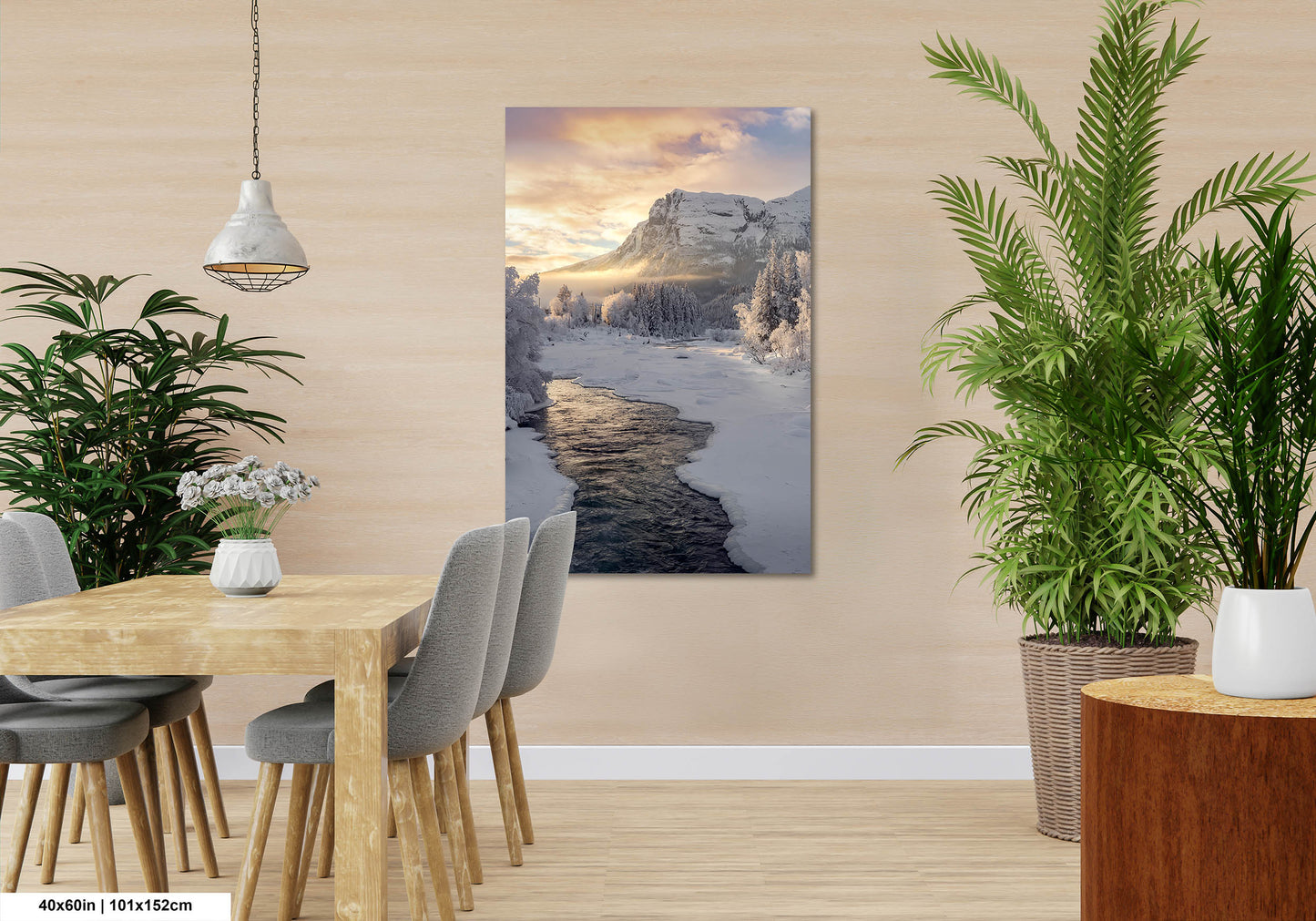 Mountains Landscape Wall Art Winter Mountain Photo Prints Landscape Mountain Wall Decor Home or Office