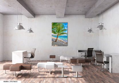 Palm Tree Photo, Wall Art, Palms, Photo, Canvas Print, Wall Decor, Metal Print