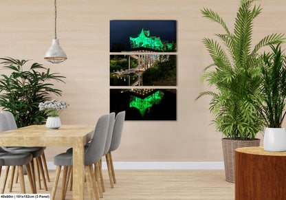 Tulsa Art Print, Tulsa Gathering Place, Tulsa Photo, Tulsa Art, Tulsa Wall Decor, Tulsa Oklahoma Art, Tulsa Print, Tulsa Night Photograph