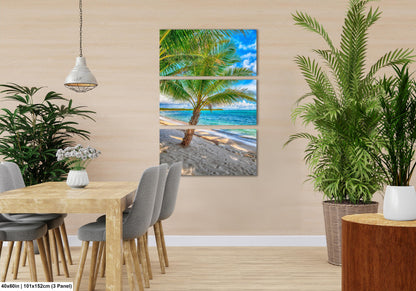 Palm Tree Photo, Wall Art, Palms, Photo, Canvas Print, Wall Decor, Metal Print