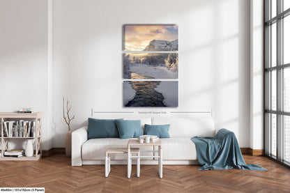 Mountains Landscape Wall Art Winter Mountain Photo Prints Landscape Mountain Wall Decor Home or Office