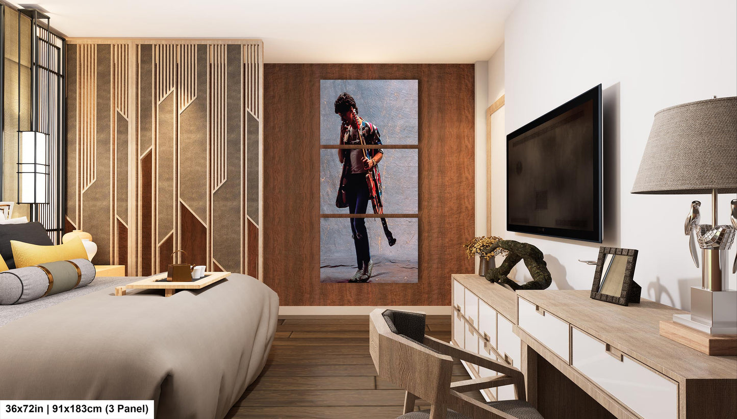 Eddie Van Halen Canvas Print | Rock 'n Roll Photo Art | Wall Art Photography | Van Halen Hanging Wall Art