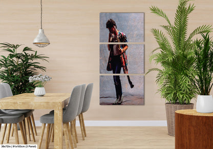 Eddie Van Halen Canvas Print | Rock 'n Roll Photo Art | Wall Art Photography | Van Halen Hanging Wall Art