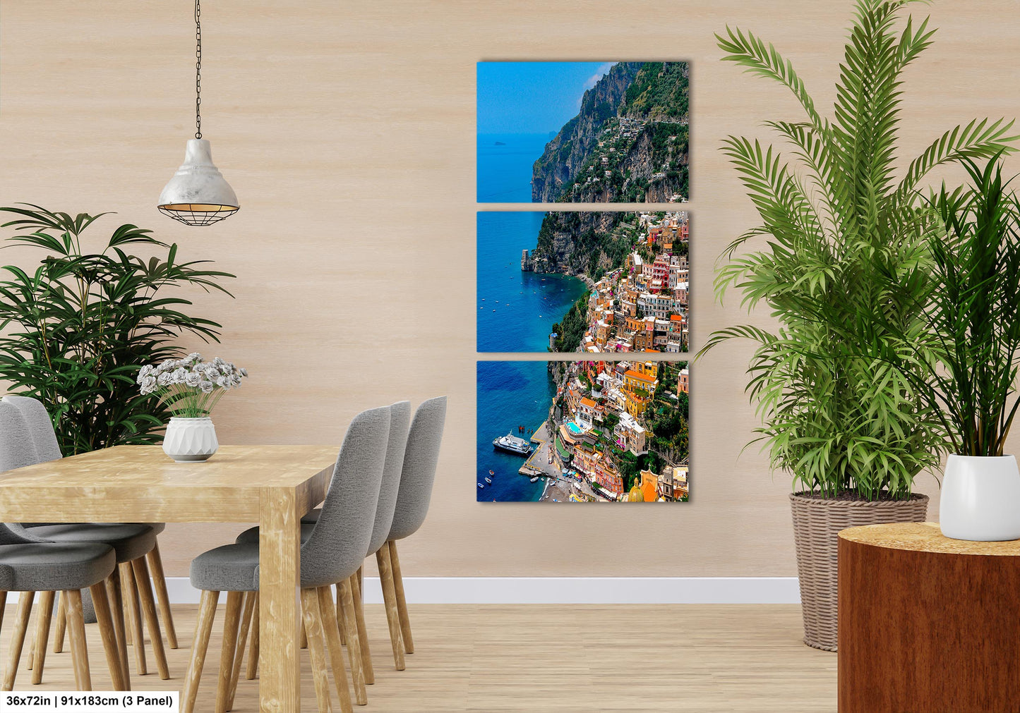 Positano Italy Canvas Print, Italy Photography, Amalfi Coast Photo, Photo Art, Positano Photography, Vertical Wall Art