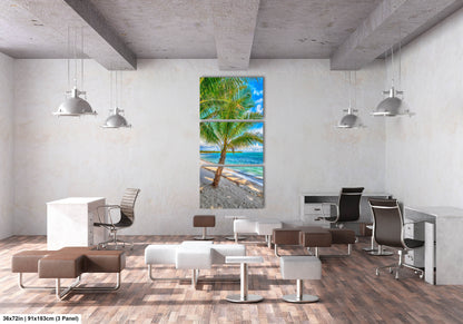 Palm Tree Photo, Wall Art, Palms, Photo, Canvas Print, Wall Decor, Metal Print