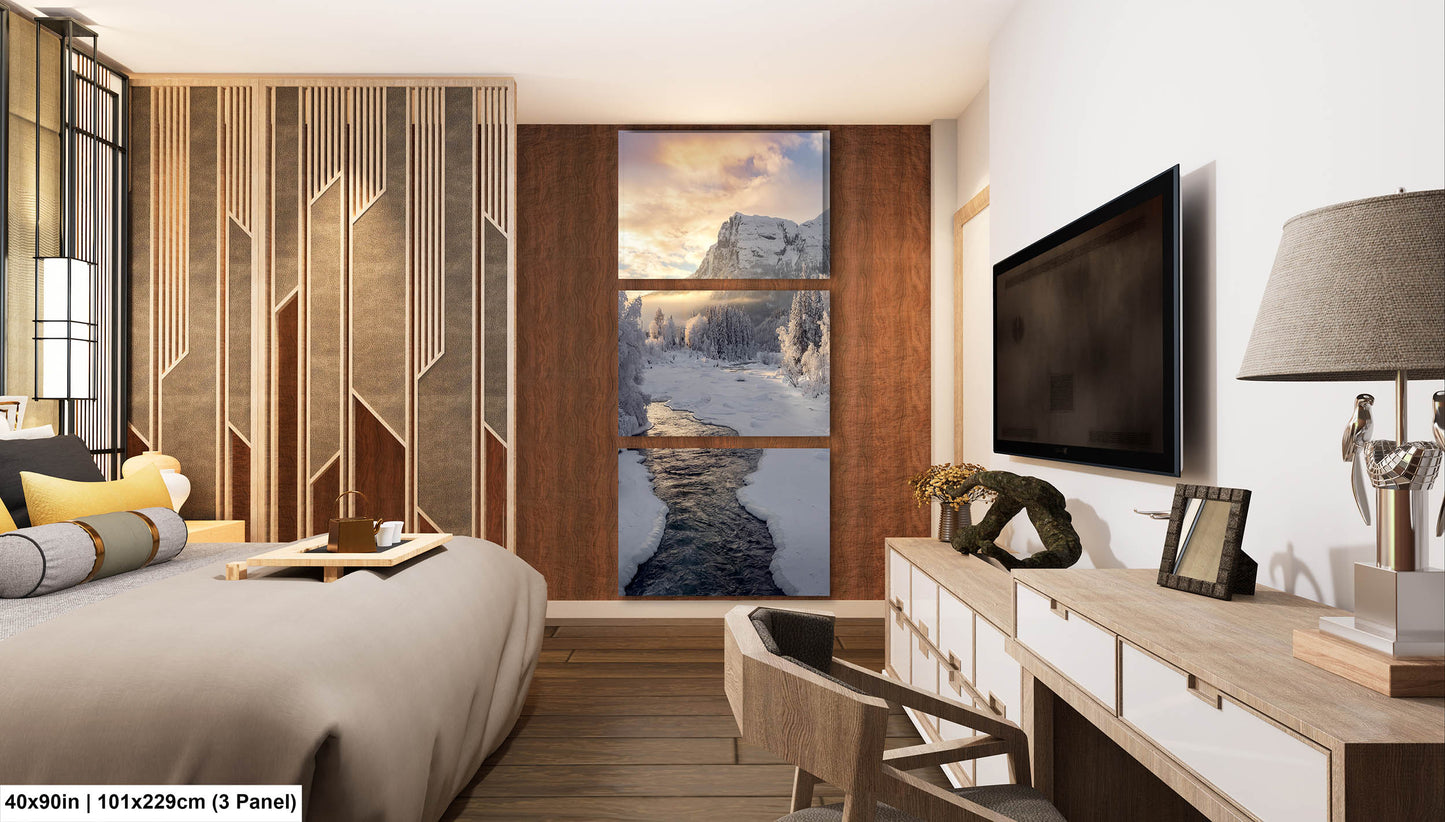 Mountains Landscape Wall Art Winter Mountain Photo Prints Landscape Mountain Wall Decor Home or Office