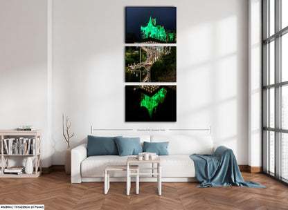 Tulsa Art Print, Tulsa Gathering Place, Tulsa Photo, Tulsa Art, Tulsa Wall Decor, Tulsa Oklahoma Art, Tulsa Print, Tulsa Night Photograph
