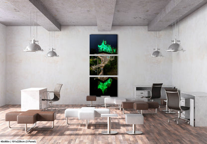 Tulsa Art Print, Tulsa Gathering Place, Tulsa Photo, Tulsa Art, Tulsa Wall Decor, Tulsa Oklahoma Art, Tulsa Print, Tulsa Night Photograph
