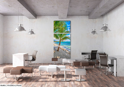 Palm Tree Photo, Wall Art, Palms, Photo, Canvas Print, Wall Decor, Metal Print
