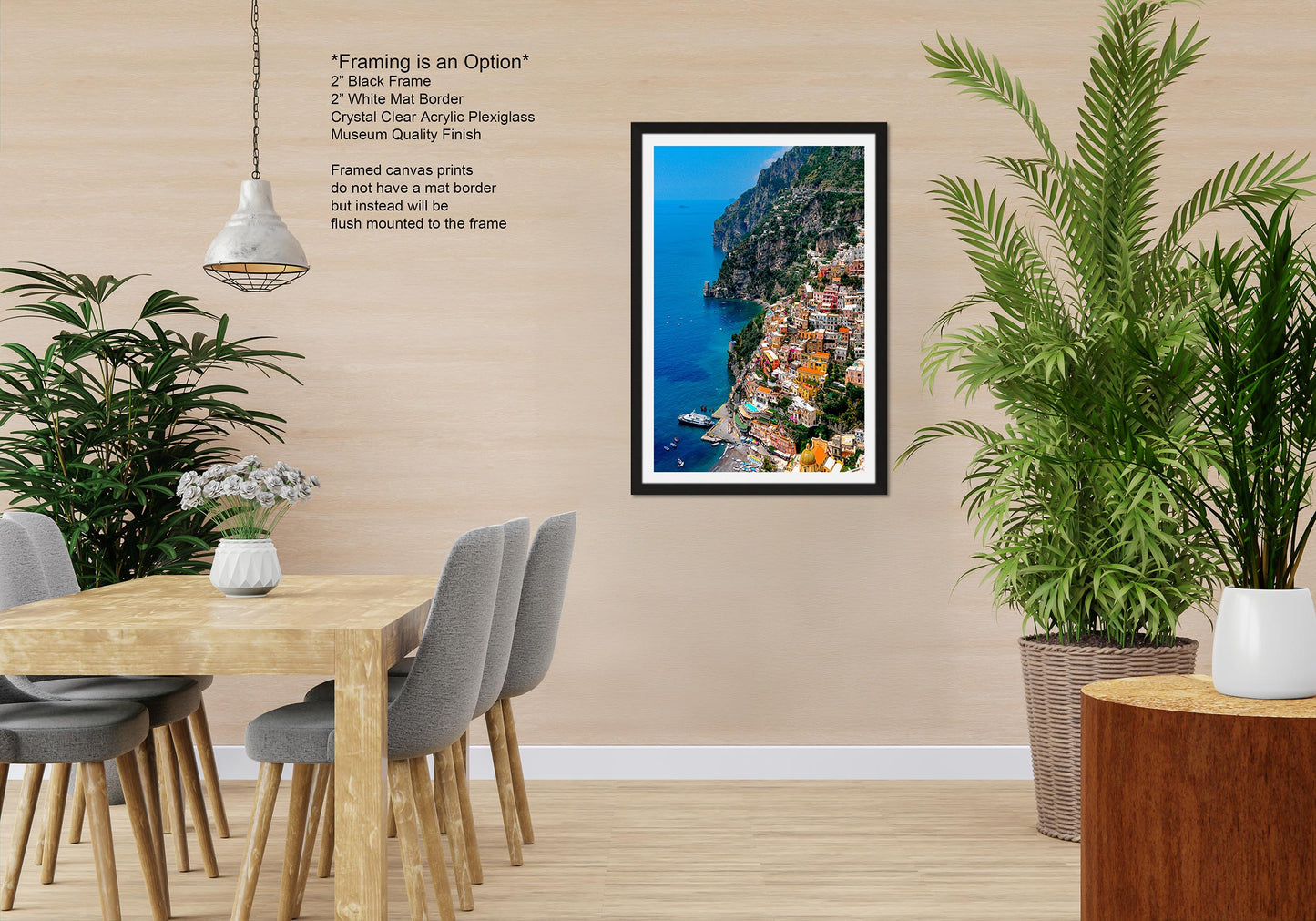 Positano Italy Canvas Print, Italy Photography, Amalfi Coast Photo, Photo Art, Positano Photography, Vertical Wall Art