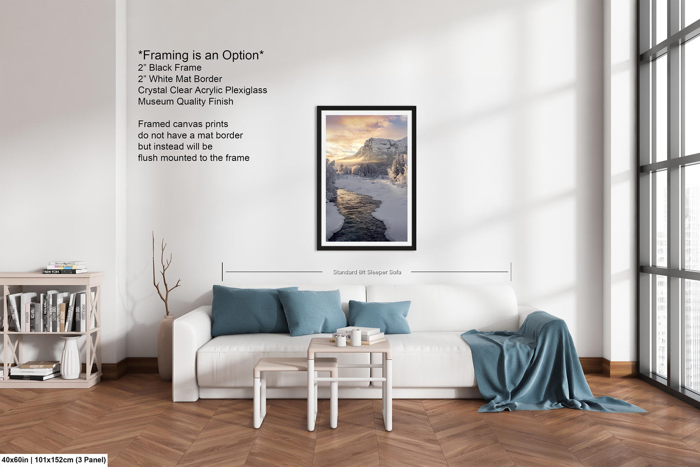 Mountains Landscape Wall Art Winter Mountain Photo Prints Landscape Mountain Wall Decor Home or Office