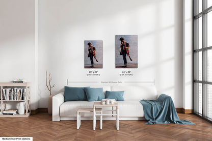 Eddie Van Halen Canvas Print | Rock 'n Roll Photo Art | Wall Art Photography | Van Halen Hanging Wall Art