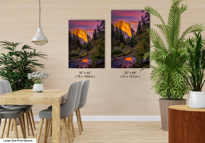 El Capitan by Night, , Yosemite National Park, California