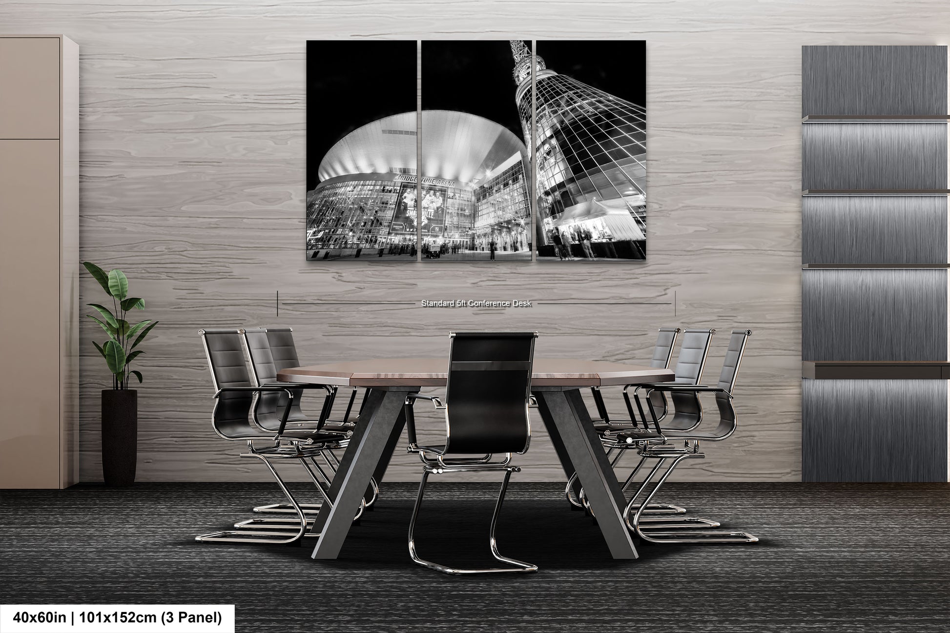 a dining room with a table and chairs
