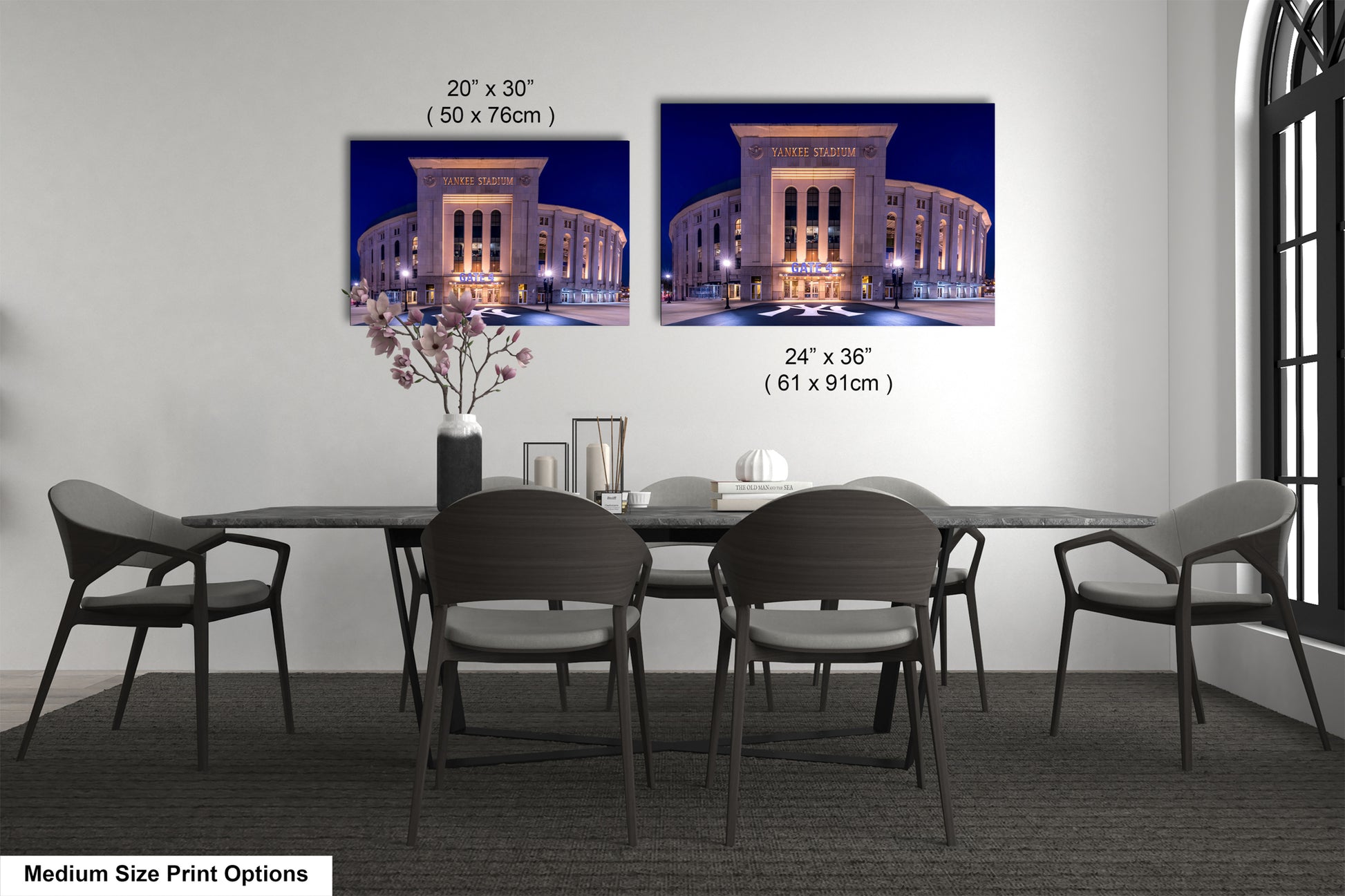 Medium Size Print Options