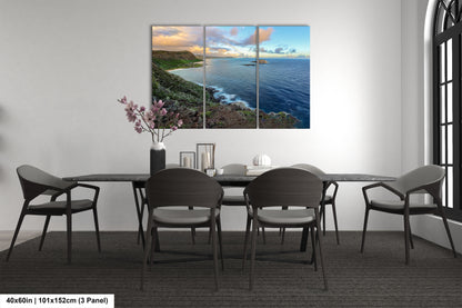 a dining room with a table and chairs
